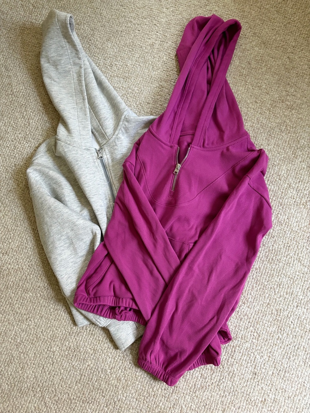 Abercrombie YPB zipper hoodies